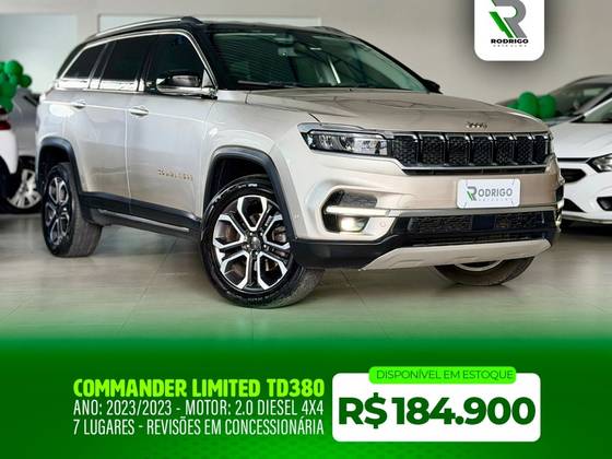 JEEP COMMANDER 2.0 TD380 TURBO DIESEL LIMITED AT9 JEEP COMMANDER 2.0 TD380 TURBO DIESEL LIMITED AT9